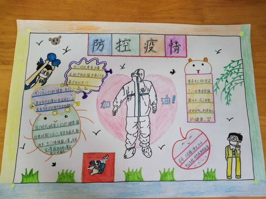 2022疫情手抄报,2022疫情手抄报内容 邯郸美的时代城 | 防控疫情手抄报评选活动开始投票啦