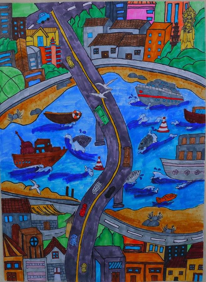 石楼镇"我和我的家乡"绘画比赛网络评选-微投票